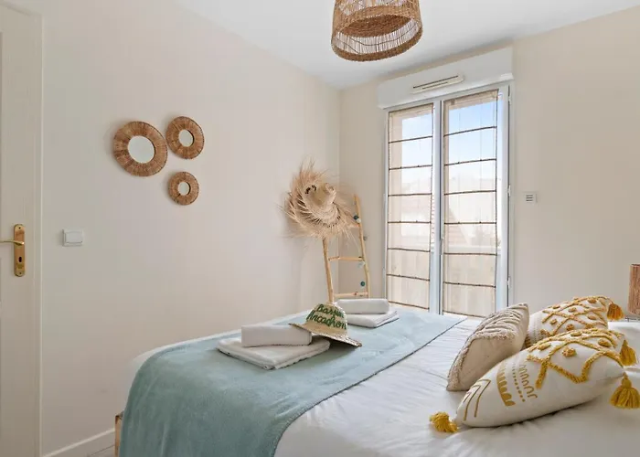 Bel Neuf - Hypercentre 400m Plage-pkg-wifi-t3 Apartment *