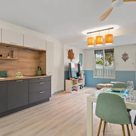 Bel Neuf - Hypercentre 400m Plage-pkg-wifi-t3 * 아르카숑