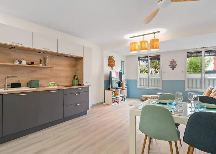 Bel Neuf - Hypercentre 400m Plage-pkg-wifi-t3